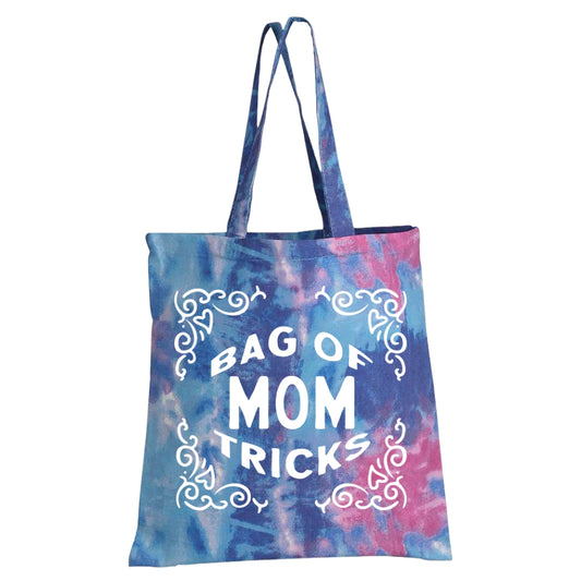 Bag of Mom Tricks Tie-Dye Tote Bag