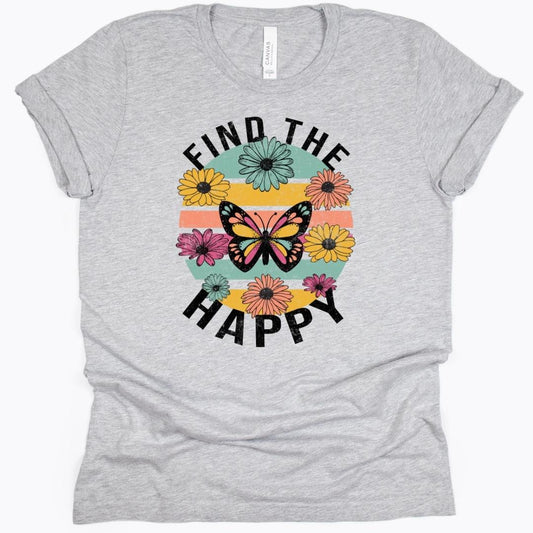 Find The Happy Adult T-Shirt