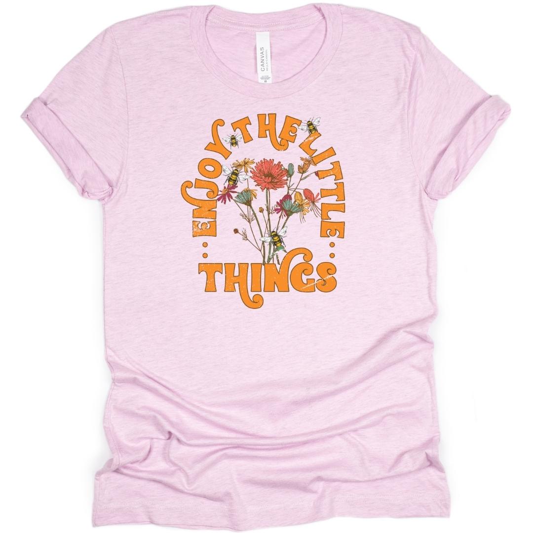 Enjoy The Little Things Adult T-Shirt