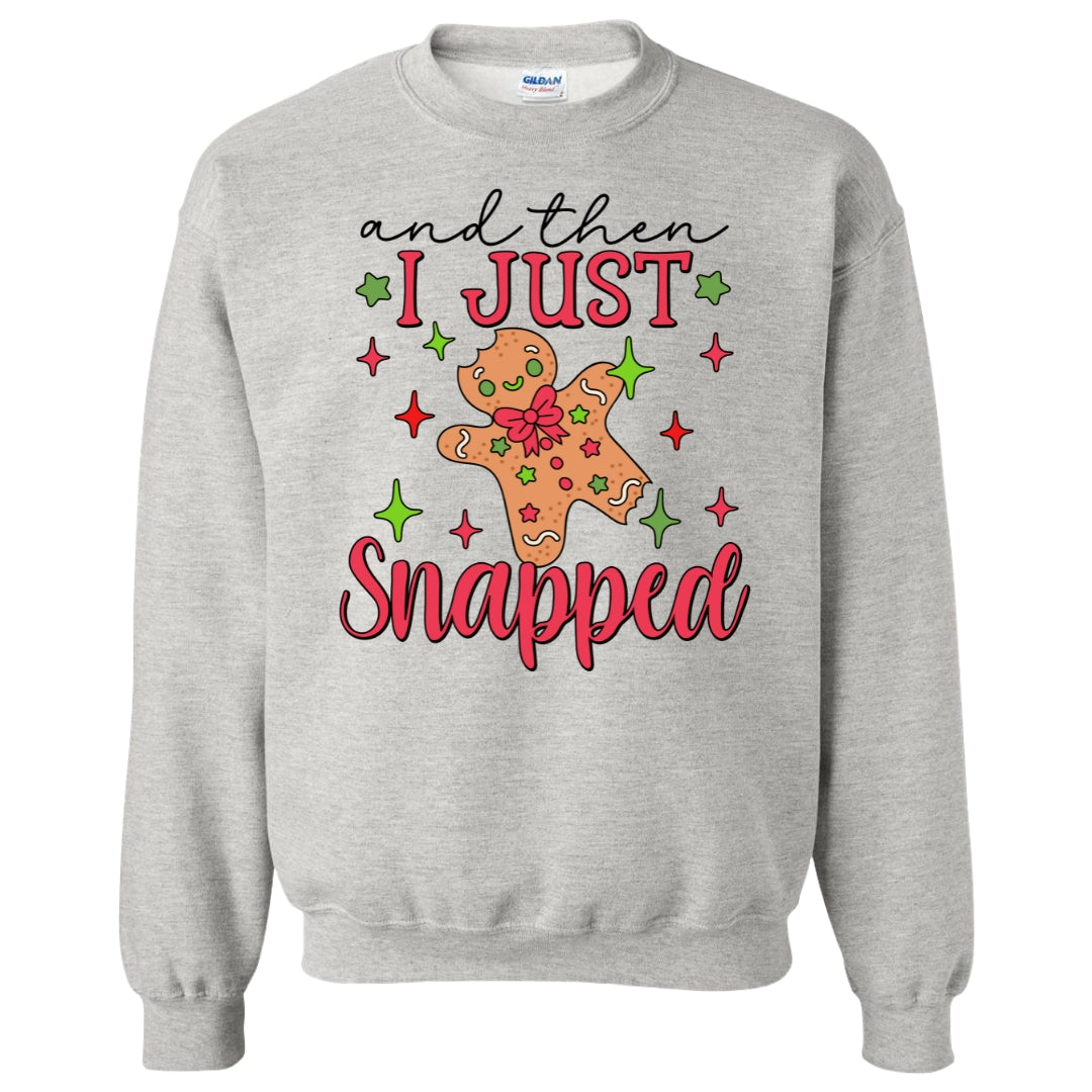 Then I Snapped Gingerbread Holiday Shirt