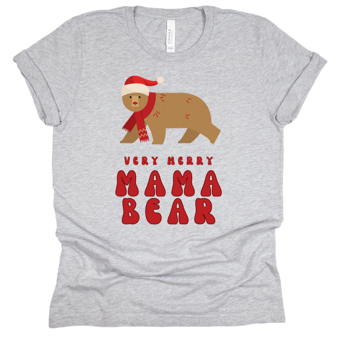 Very Merry Mama Bear T-Shirt