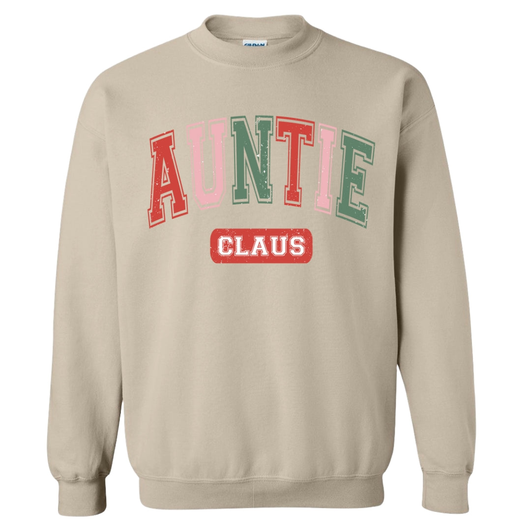 Auntie Claus Crewneck Sweatshirt