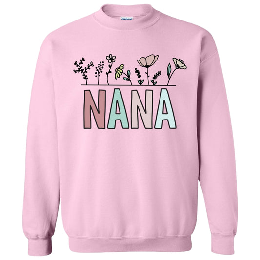 Nana Floral Crewneck Sweatshirt