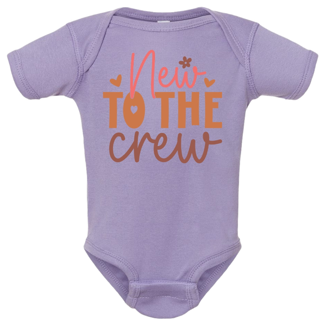 New To The Crew Infant Onesie