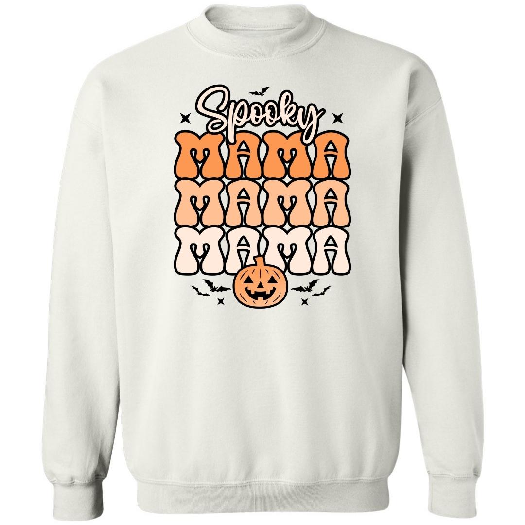 Spooky Mama Pumpkin Adult Crewneck