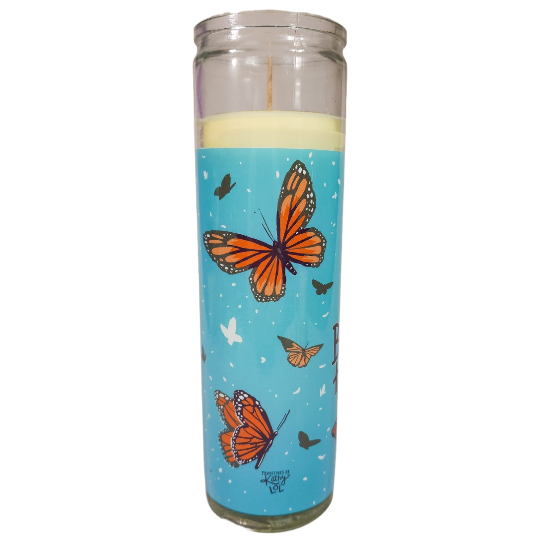 Be You Tiful Butterfly Candle