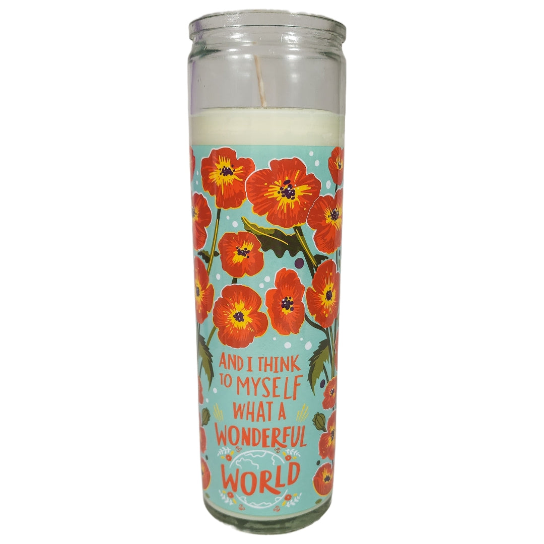 What a Wonderful World Candle