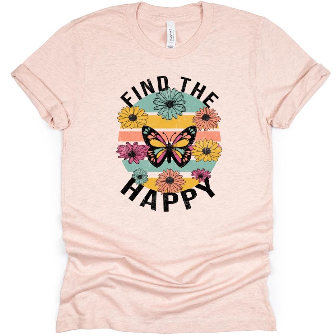 Find The Happy Adult T-Shirt